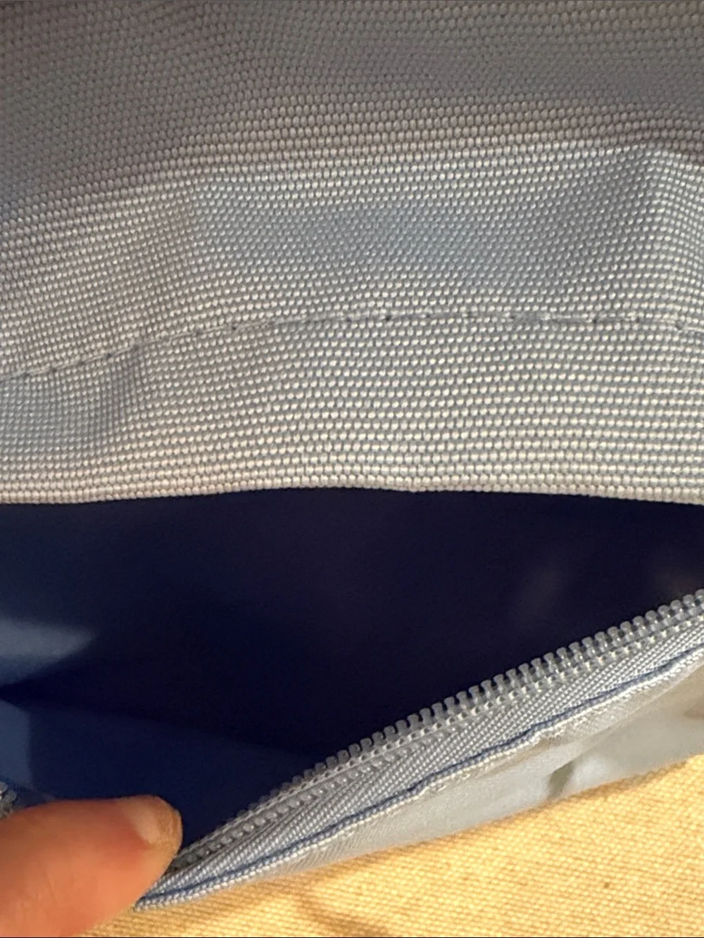 Champion Light Blue Estate Backpack With Water Bottle Pocket/NWT